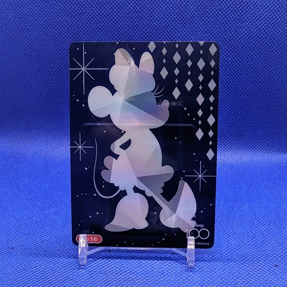 Deluxe Minnie Mouse Disney 100 Collectible Trading Card